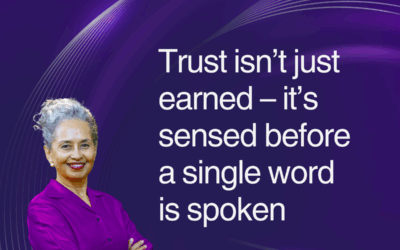 Trust is Sensed